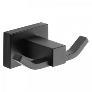 Διπλό Άγκιστρο Lugano Quadrato Black Mat