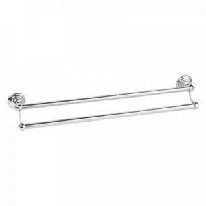 Πετσετοθήκη Διπλή 60cm Toronto Chrome