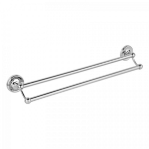 Πετσετοθήκη Διπλή 60cm Calypso Chrome