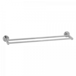 Πετσετοθήκη Διπλή Inox 304 Mat Inox