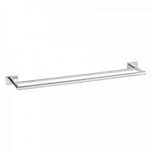 Πετσετοθήκη Διπλή ML-500 Chrome & Black