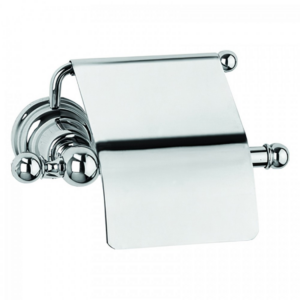 Χαρτοθήκη με καπάκι Imia Chrome