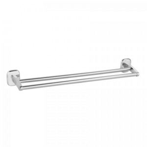 Πετσετοθήκη Διπλή 60cm Hotelia Chrome