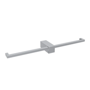 Διπλή Χαρτοθήκη Kappa Chrome