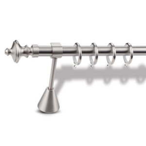 Μεταλλικό κουρτινόξυλο Kanalaz Sfyrilato