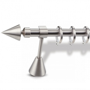 Μεταλλικό κουρτινόξυλο Konos Sfyrilato