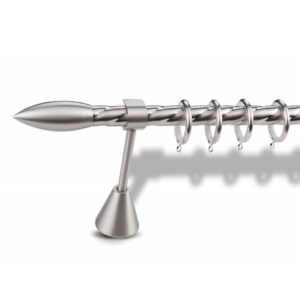 Μεταλλικό κουρτινόξυλο στριφτό Sfera Sfyrilato