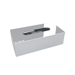 Θήκη για χαρτομάντηλα Chrome