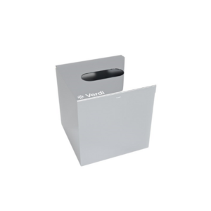 Τετράγωνη θήκη για χαρτομάντηλα Chrome