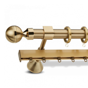 Μεταλλικό κουρτινόξυλο Ball Vera