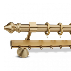 Μεταλλικό κουρτινόξυλο Baroco