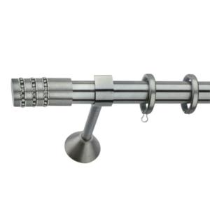 Μεταλλικό κουρτινόξυλο A5 Strass