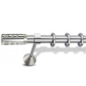 Μεταλλικό κουρτινόξυλο Alkinoos Round