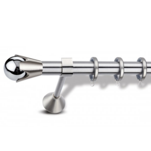 Μεταλλικό κουρτινόξυλο King