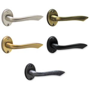 Πόμολο πόρτας με ροζέτα 734