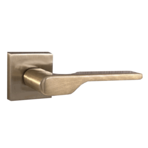 Πόμολο πόρτας με ροζέτα KS-124-SQ