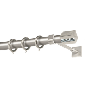 Μεταλλικό κουρτινόξυλο Agathonisi Strass