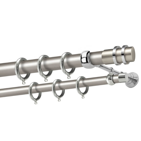 Μεταλλικό κουρτινόξυλο Andros - Image 2