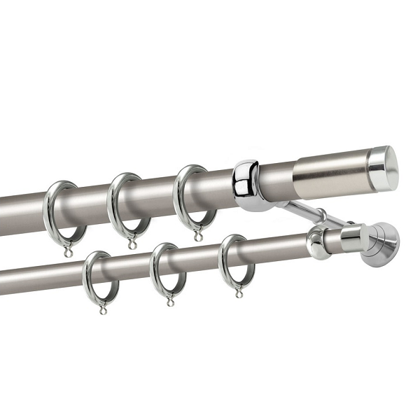 Μεταλλικό κουρτινόξυλο Antiparos - Image 3