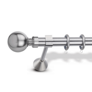 Μεταλλικό κουρτινόξυλο Ball